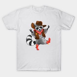 Roosevelt Raccoon is a Cowboy! T-Shirt